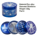 GZ010554SPOEM LOGO metal herb grinder smoke weed accessories